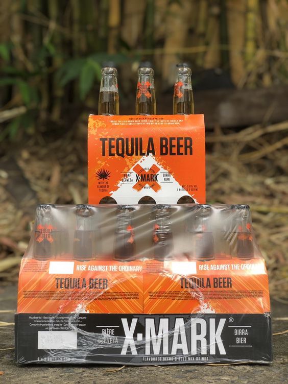 Bia X – Mark Tequila Beer 5.9% – Chai 330ml – Thùng 24 Chai