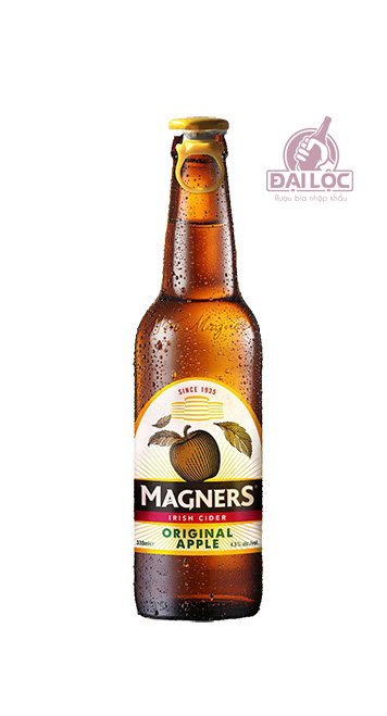 Bia Magners Original Apple Cider 4,5% – Chai 330ml – Thùng 24 Chai