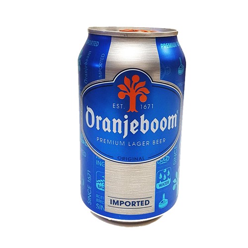 Bia Oranjeboom Premium Lager Imported 5% – Lon 330ml – Thùng 24 Lon