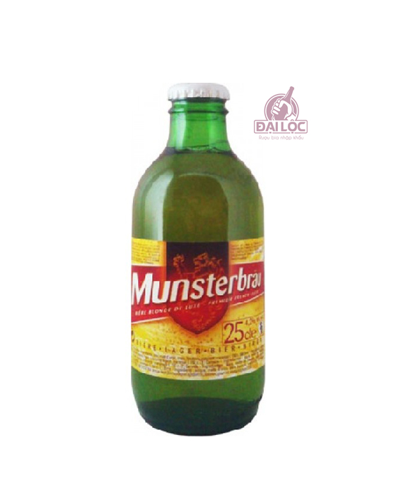 Bia Munsterbrau 4,2% – Chai 250ml – Thùng 20 Chai
