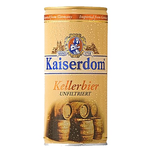 Bia Kaiserdom Kellerbier 4.7% – Lon 1000ml – Thùng 12 Lon