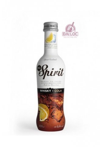 Rượu Trái Cây MG Spirit Whisky Cola 5,5% – Chai 275ml – Thùng 24 Chai