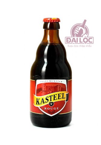 Bia Kasteel Rouge 8% – Chai 330ml – Thùng 24 Chai – Bia Hoa Quả