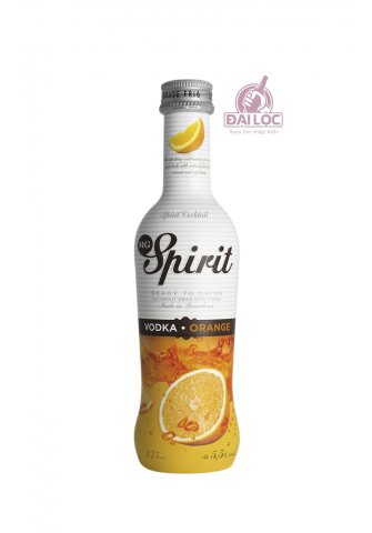 Rượu Trái Cây MG Spirit Vodka Orange 5,5% – Chai 275ml – Thùng 24 Chai