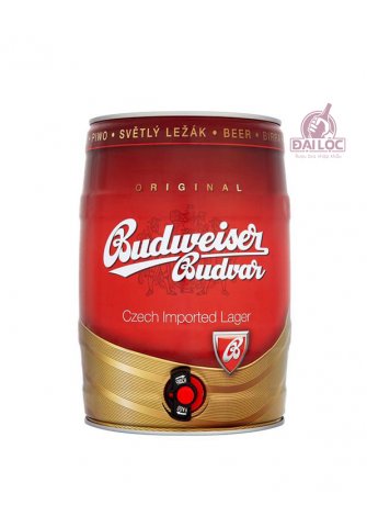 Bia Budweiser Budvar 5% – Bom 5l