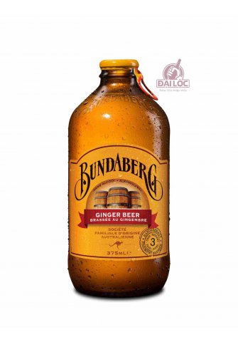Bia Bundaberg Ginger Beer – Chai 375ml – Thùng 24 Chai