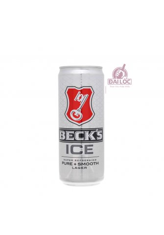 Bia Becks Ice 5,0% - lon 330ml - thùng 24 lon