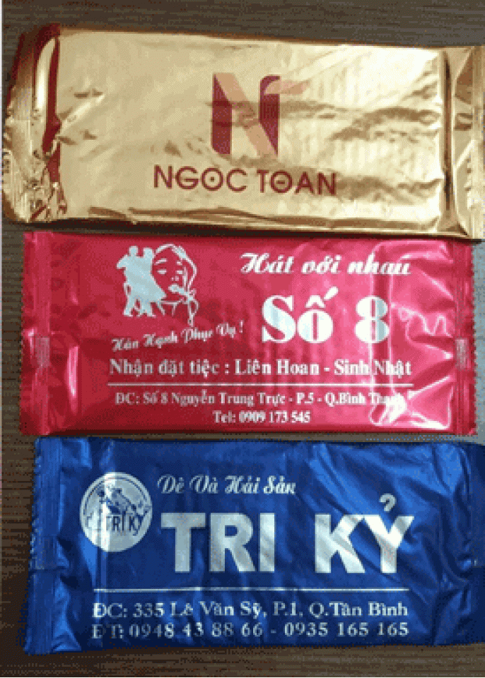 Mẫu in bao khăn màng ghép
