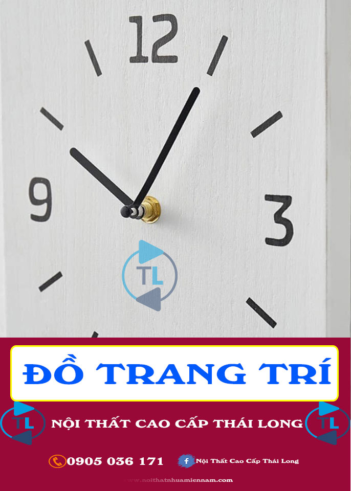 Đồng hồ treo tường trang trí sừng hưu