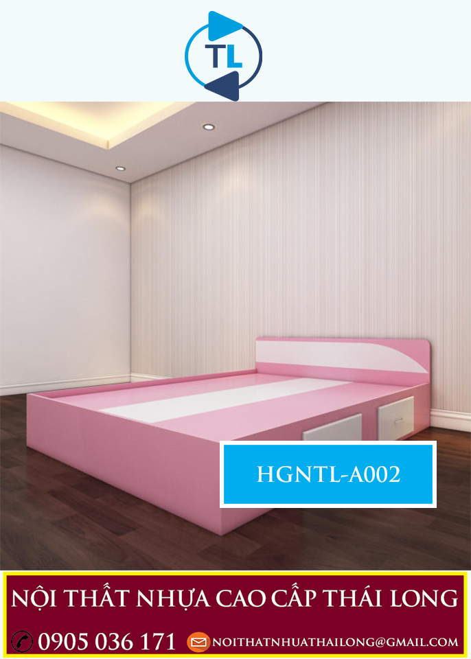 Hộp giường nhựa - HGNTLA002