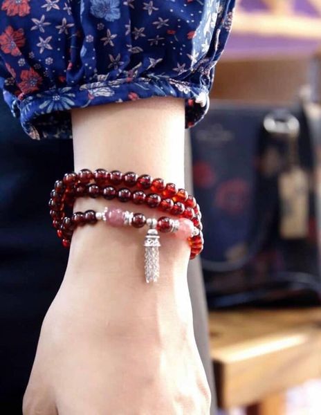 Vòng Đá Garnet  Hợp mệnh Hỏa và  Thổ