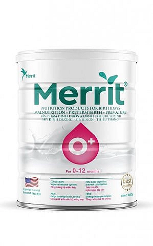 Merrit 0 - 12 tháng 400g