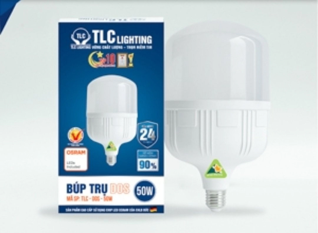 Led trụ Nhựa TLC_DOS_50w_Trắng