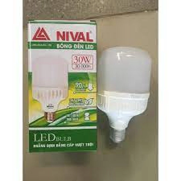 Led trụ 30W NIVAL trắng
