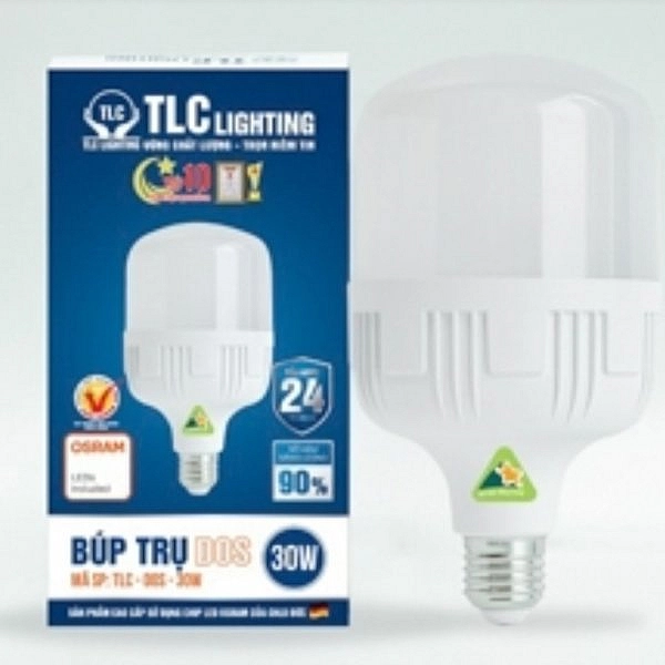 Led trụ Nhựa TLC_DOS_30w_Trắng