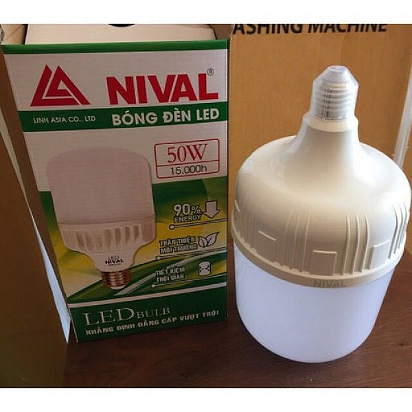 Led trụ 50W Nival trắng