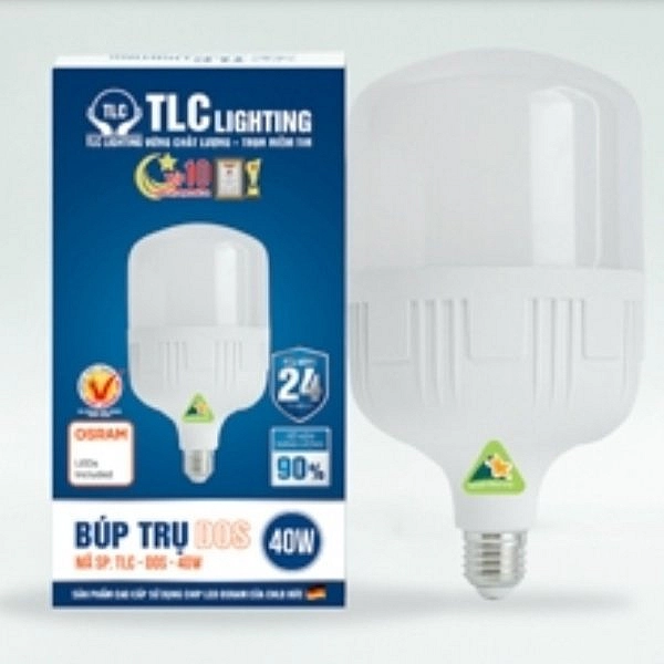 Led trụ Nhựa TLC_DOS_40w_Trắng