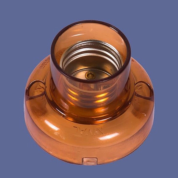 Đui đèn ốp trần Nival màu nâu DT103