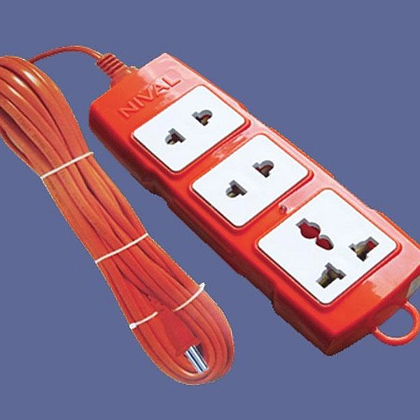 Ổ cắm chịu tải 3000w dây dài 3m Nival (ND330/ND331)