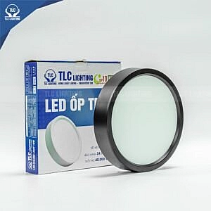 Đèn LED ốp trần 18W tròn vỏ trắng- Ba màu