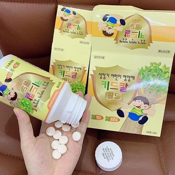 Viên uống tăng trưởng chiều cao Kwangdong hộp vàng