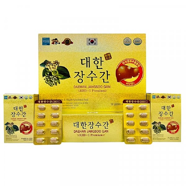 Viên uống bổ gan chính phủ Daehan – 120 viên