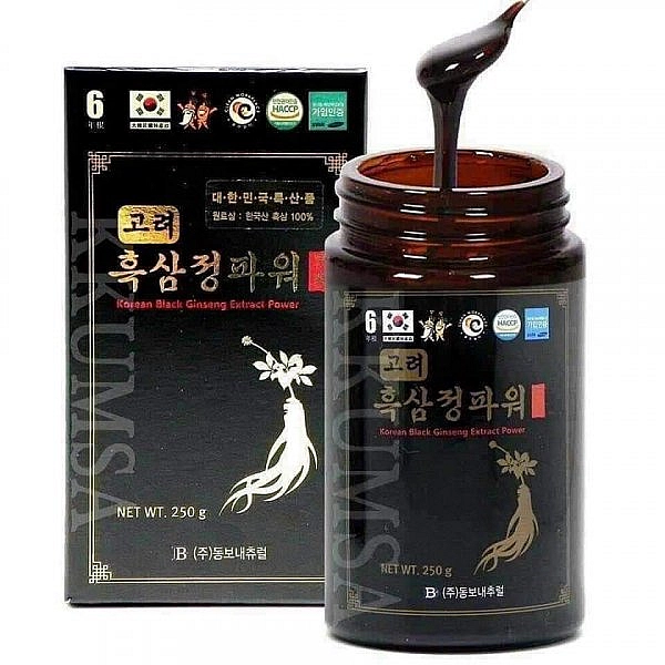 Cao hắc sâm Dongbo Hàn Quốc cao cấp hộp 4 lọ x 250g