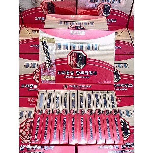Sâm tẩm mật ong GeumSan Hàn Quốc 10 củ x 22gr
