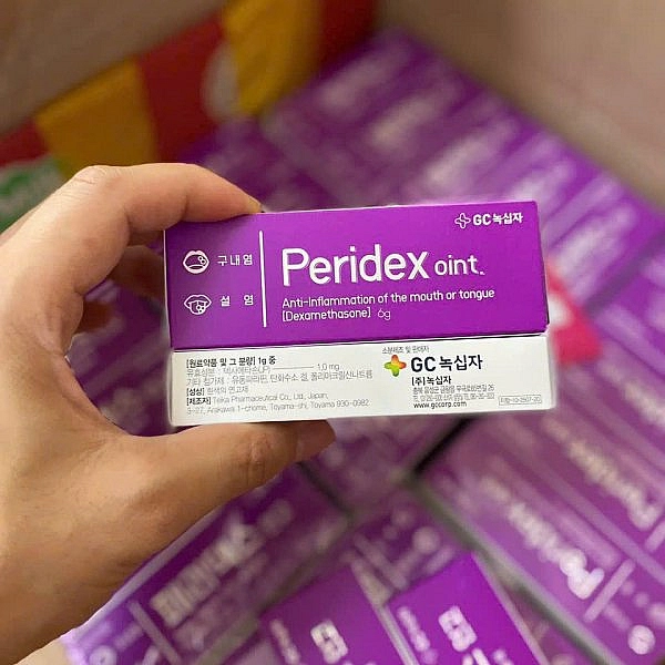 Thuốc nhiệt miệng Peridex Hàn Quốc