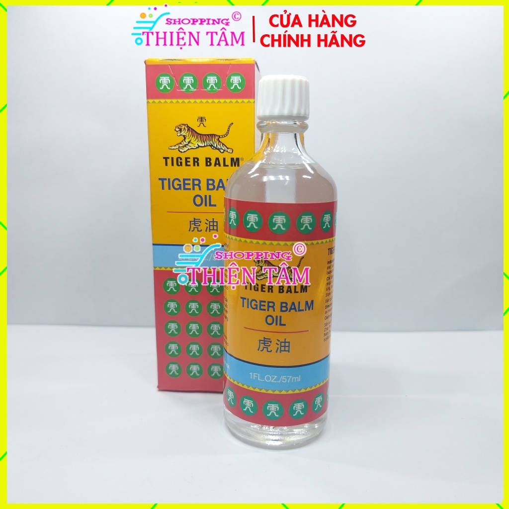 Dầu gió Tiger balm Liniment Singapore 57ml -  Chính Hãng Phân phối