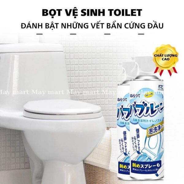 CHAI XỊT BỌT VỆ SINH TOILET, NH&Agrave; TẮM ĐA NĂNG