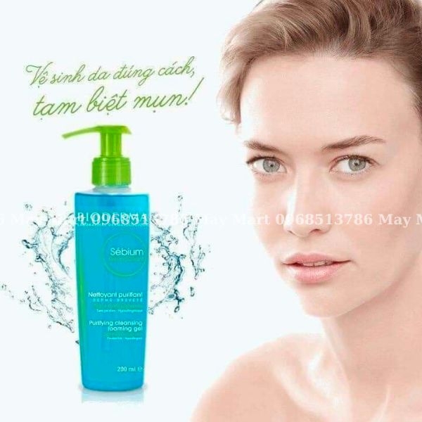 Gel Rửa Mặt Bioderma Dành Cho Da Dầu & Hỗn Hợp 500ml