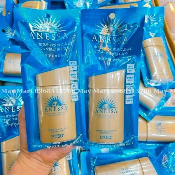 Sữa Chống Nắng Anessa Dưỡng Da Kiềm Dầu 60ml (Mẫu Mới)