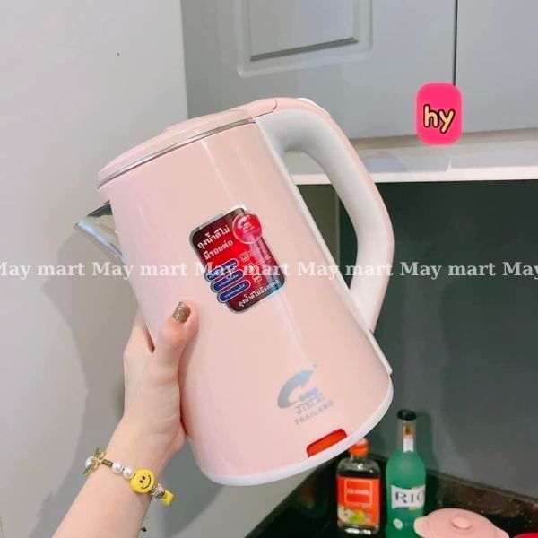 Ấm Siêu Tốc JIPLAI Thái Lan 2.5L 2 Lớp Cách Nhiệt