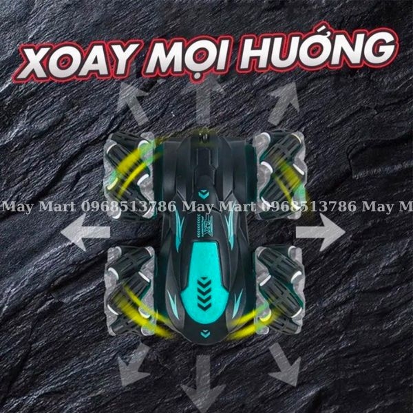 Ô tô điều khiển từ xa 🚔 Xoay 360 độ