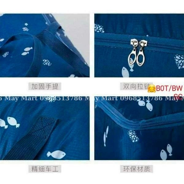 Set 3 túi đựng chăn màn