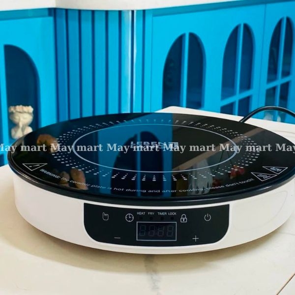 Bếp từ đơn LEBENLANG LBII5505 mặt kính chịu lực, có chức năng hẹn giờ, cài đặt thời gian nấu, công suất 2000W
