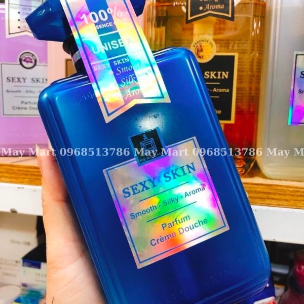 Sữa Tắm Nước Hoa Sexy Skin Lưu Hương Sang Trọng Quyến Rũ Pháp - 600ml