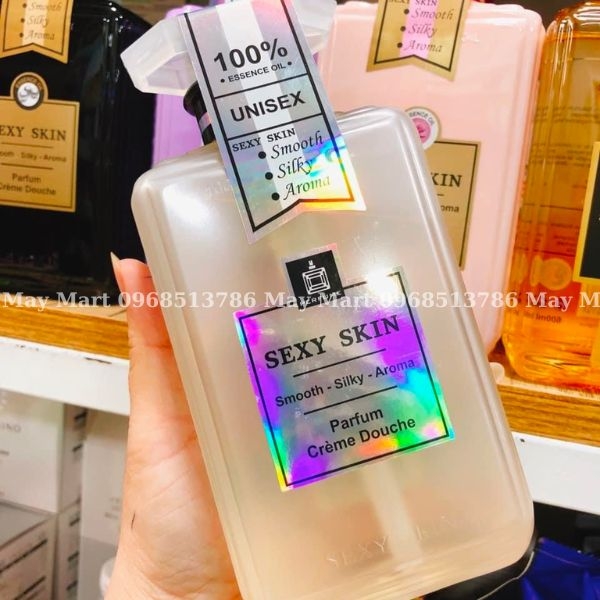 Sữa Tắm Nước Hoa Sexy Skin Lưu Hương Sang Trọng Quyến Rũ Pháp - 600ml