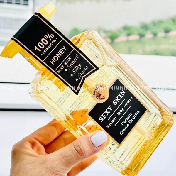 Sữa Tắm Nước Hoa Sexy Skin Lưu Hương Sang Trọng Quyến Rũ Pháp - 600ml