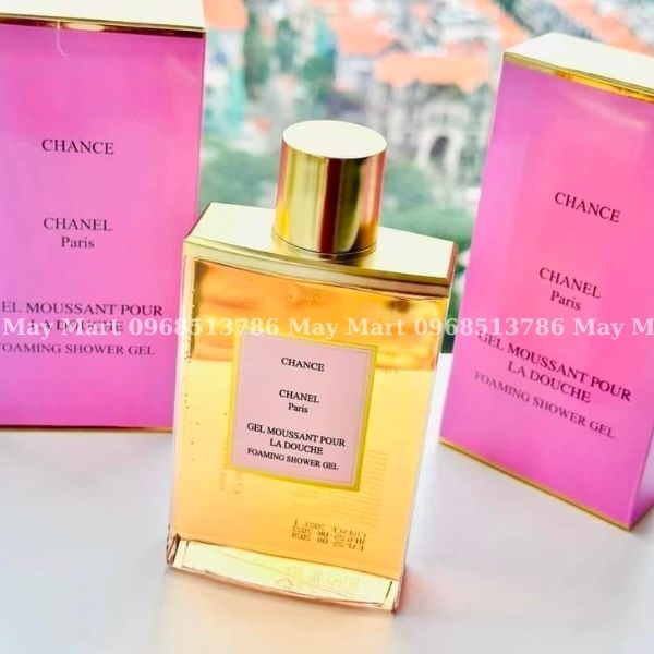 SỮA TẮM NƯỚC HOA Chance Chanel Paris chai 300ml