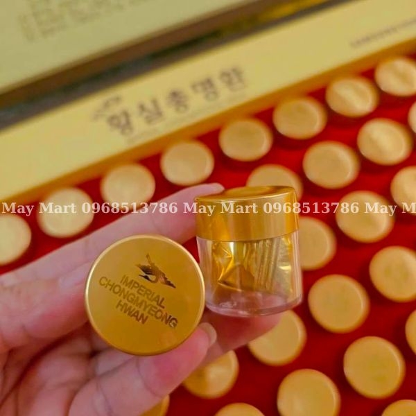 An Cung 60 Viên Imperial Chongmyeong Hwan – Hoạt huyết hoàng gia 3,75g x 60 viên