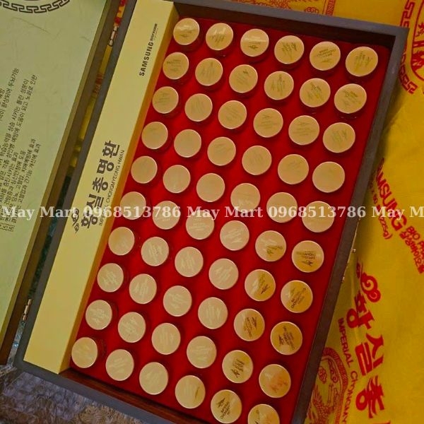 An Cung 60 Viên Imperial Chongmyeong Hwan – Hoạt huyết hoàng gia 3,75g x 60 viên