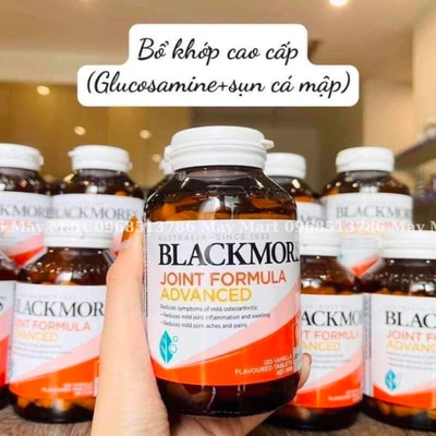 Viên uống hỗ trợ sụn khớp Blackmores Joint Formula Advanced của Úc 120 viên