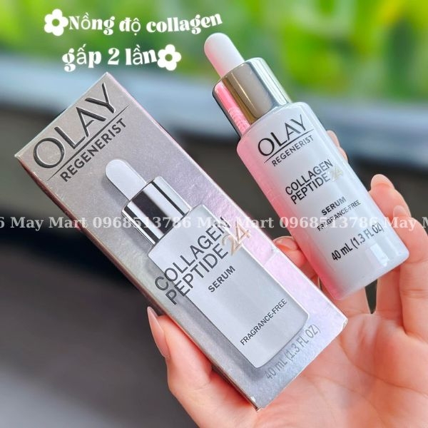 Tinh chất chống lão hóa Olay Serums Collagen Peptide 24 Max Serum 40ml (Không mùi)