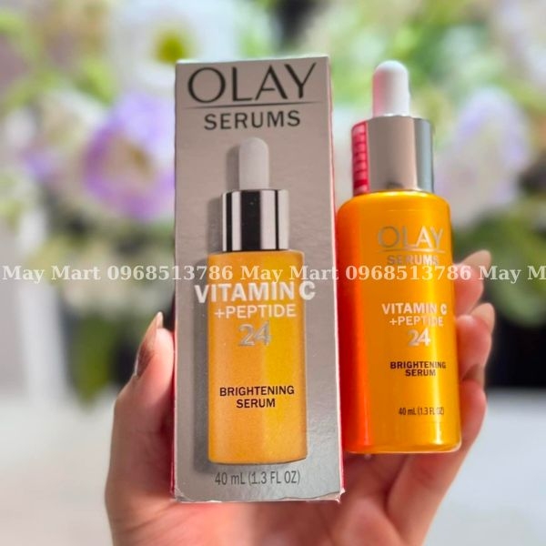 SERUM DƯỠNG TRẺ HÓA DA OLAY VITAMIN C + PEPTIDE 24 BRIGHTENING 40ML