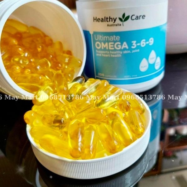 Healthy Care Viên Uống Dầu Cá 3-6-9 Omega 369 Ultimate Của Úc 200 Viên