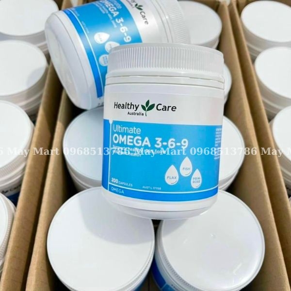 Healthy Care Viên Uống Dầu Cá 3-6-9 Omega 369 Ultimate Của Úc 200 Viên