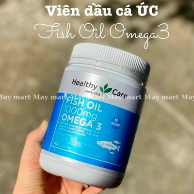 Viên Uống Dầu Cá Healthy Care Fish Oil 1000Mg Omega 3 400 Viên
