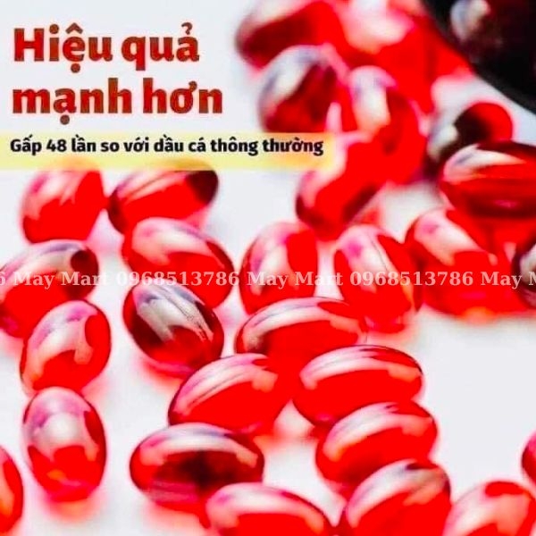 Dầu nhuyễn thể Kirkland Krill Oil 500mg 160 viên của Mỹ